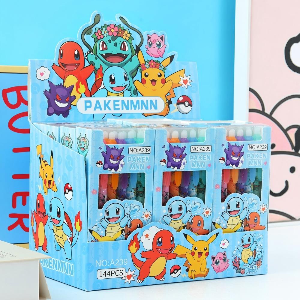 Random 6/12/24pcs Pokemon 0.5m - đánh giá và giá School Supplies