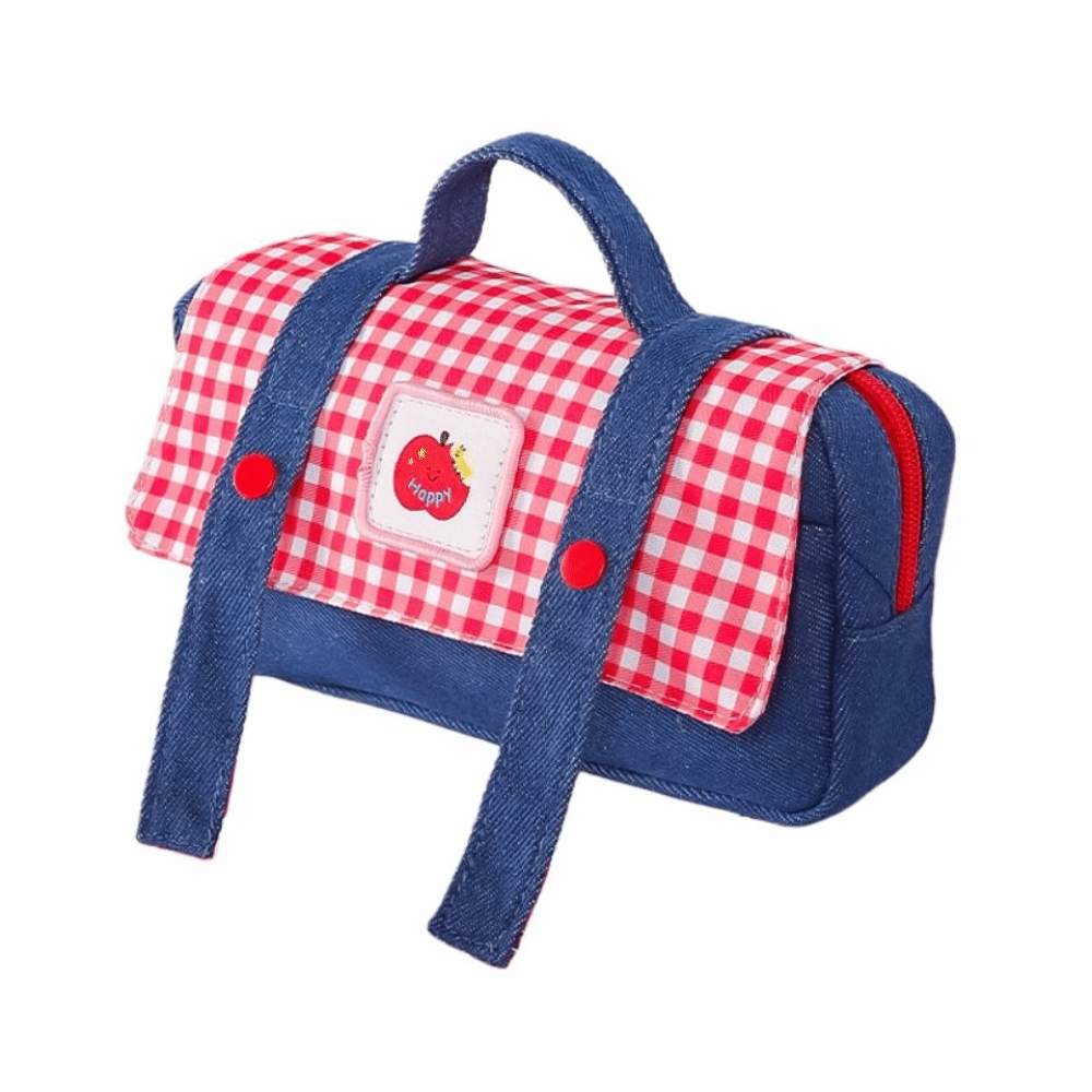 Denim Fruit Cowboy Pencil Case - đánh giá và giá Aesthetic Large Pencil Case Pouch