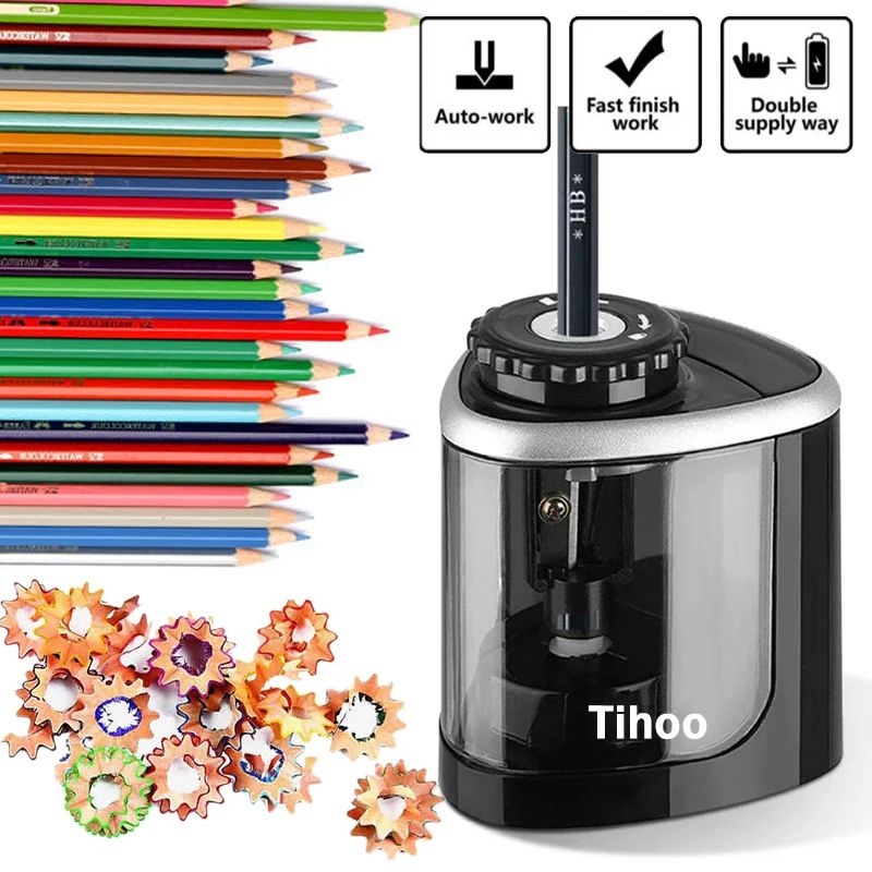 Electric Pencil Sharpener Auto - đánh giá và giá Electric Pencil Sharpener Usb