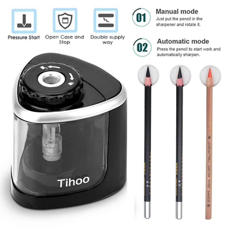 Electric Pencil Sharpener Auto - đánh giá và giá Electric Pencil Sharpener Usb