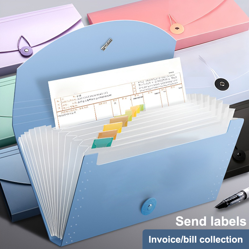 13 Pocket Expanding File Folde - đánh giá và giá Expandable Accordion File Folder 13 Pockets